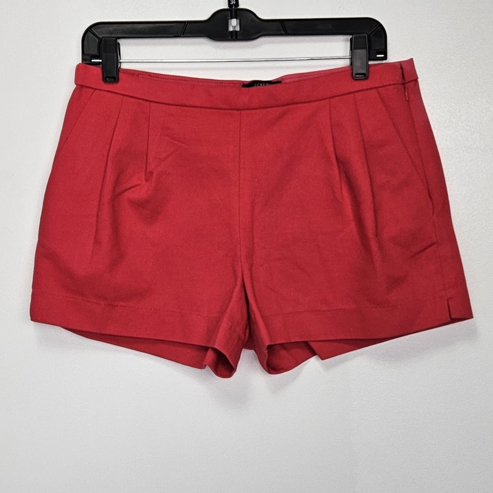 J. Crew High Waist Scarlet Shorts